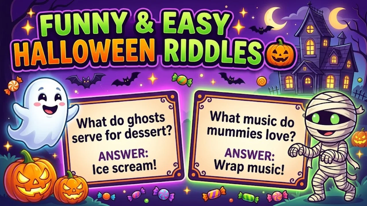 155+ Halloween Riddles With Answers That Are Spooktacular,