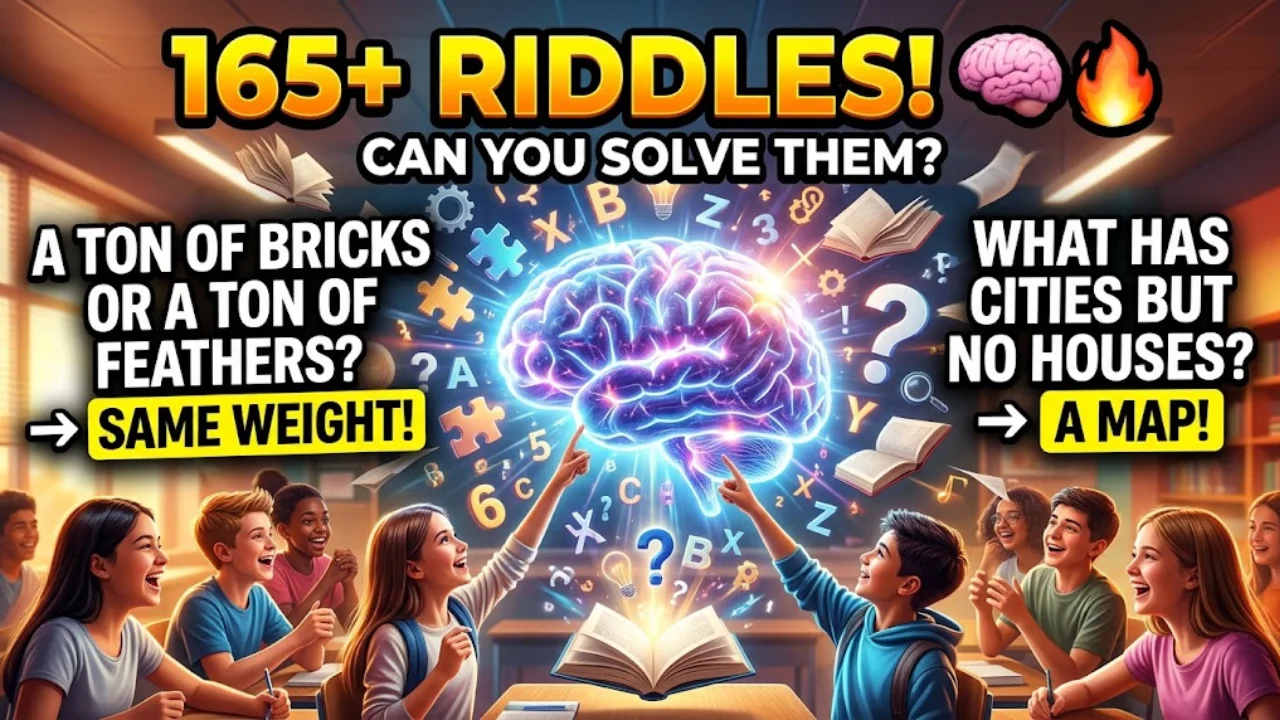 165+ Riddles for Middle Schoolers With Answers That Will Seriously Challenge Their Brains 🧠🔥