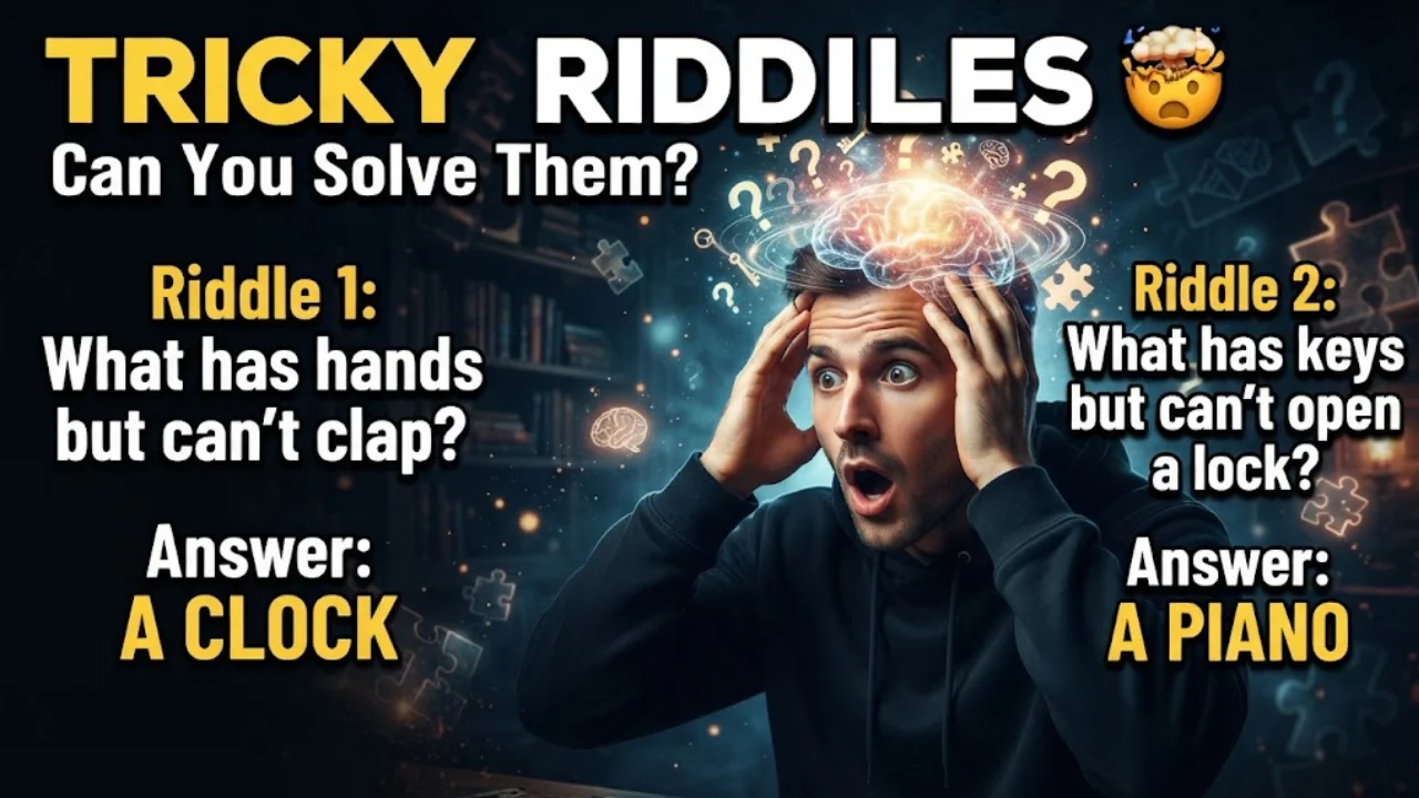 120 Mind-Blowing Tricky Riddles with Answers for Adults to Challenge Your Brain
