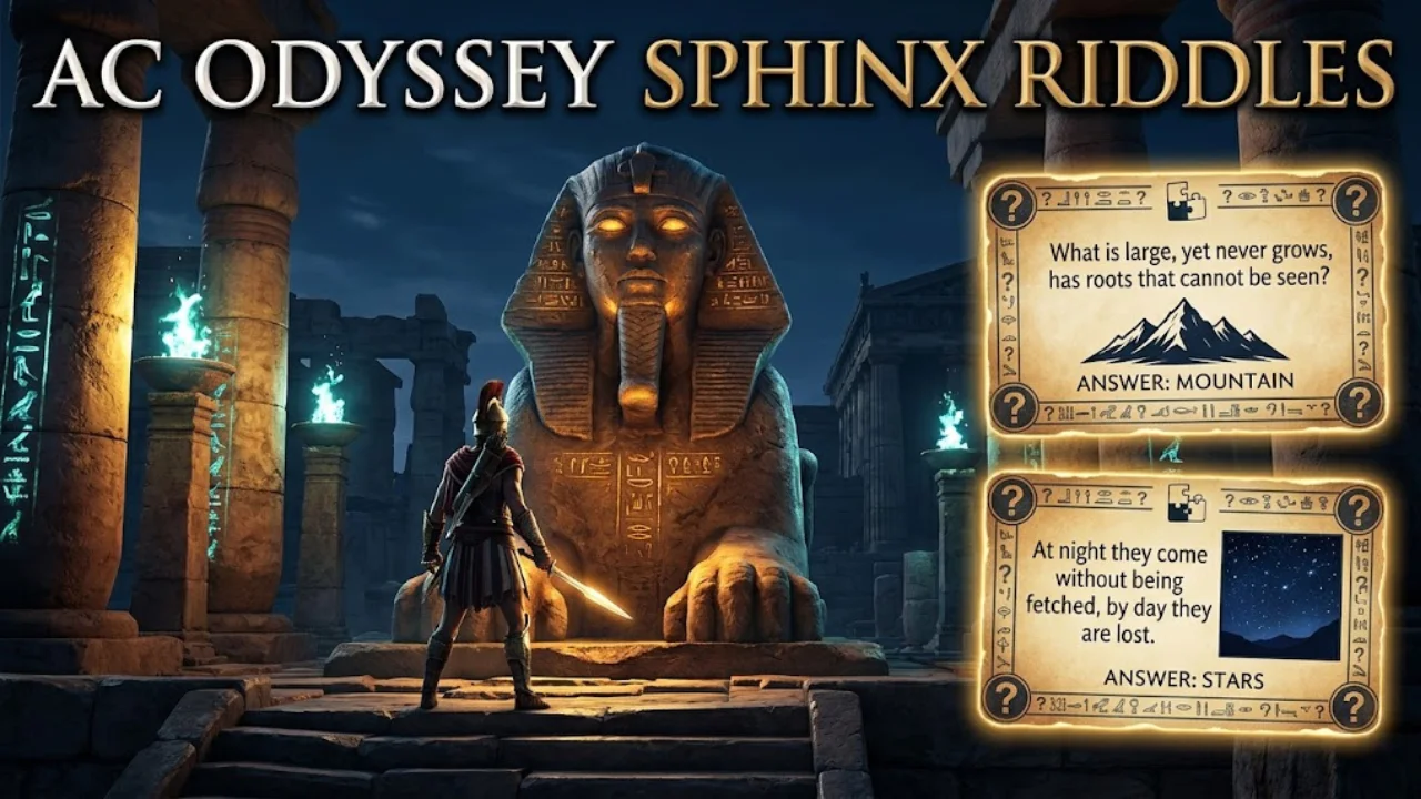 15+ AC Odyssey Sphinx Riddles & Answers: The Ultimate Guide to Solve Every Puzzle