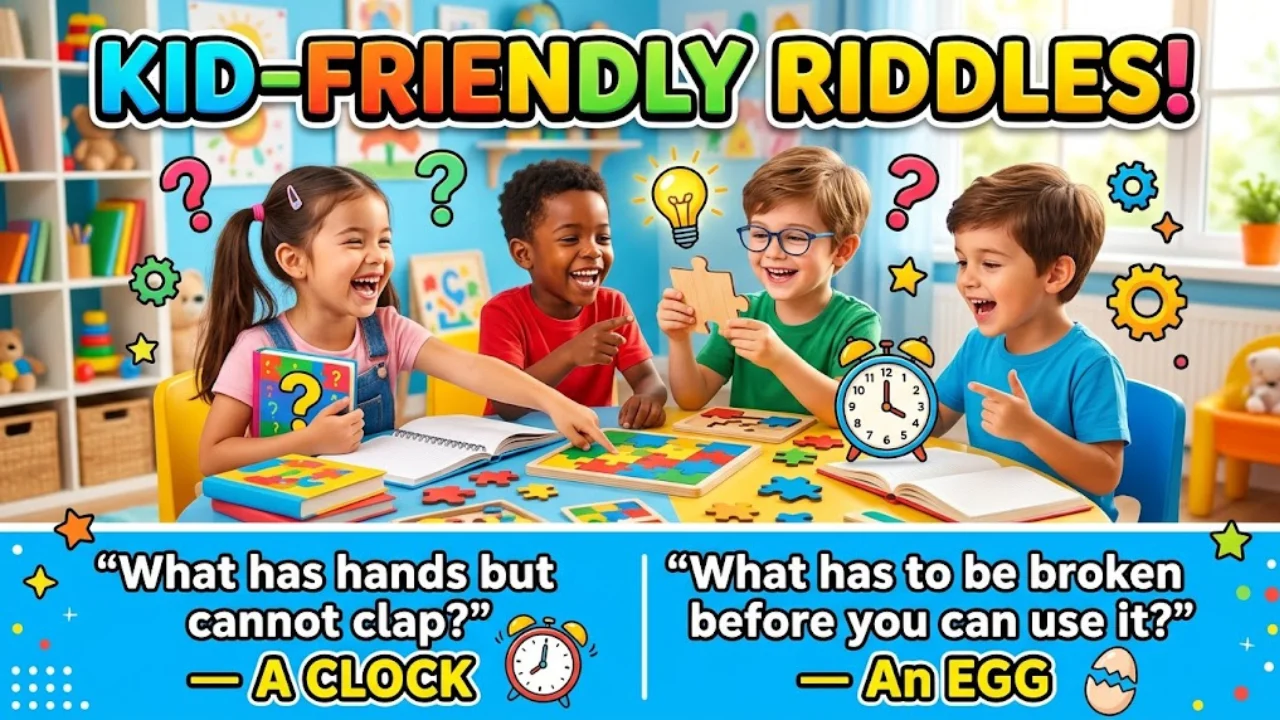 170+ Amazing Kid-Friendly Riddles With Answers That Will Challenge Young Minds in 2026 ðŸ§