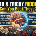 120+ Brilliant Word Riddles With Answers That Will Seriously Challenge Your Brain in 2026