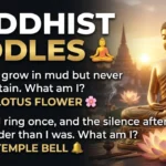 290+ Deep Buddhist Riddles With Answers That Will Challenge Your Thinking & Inspire Enlightenment 🧘✨ 290+ Deep Buddhist Riddles With Answers That Will Challenge Your Thinking & Inspire Enlightenment 🧘✨