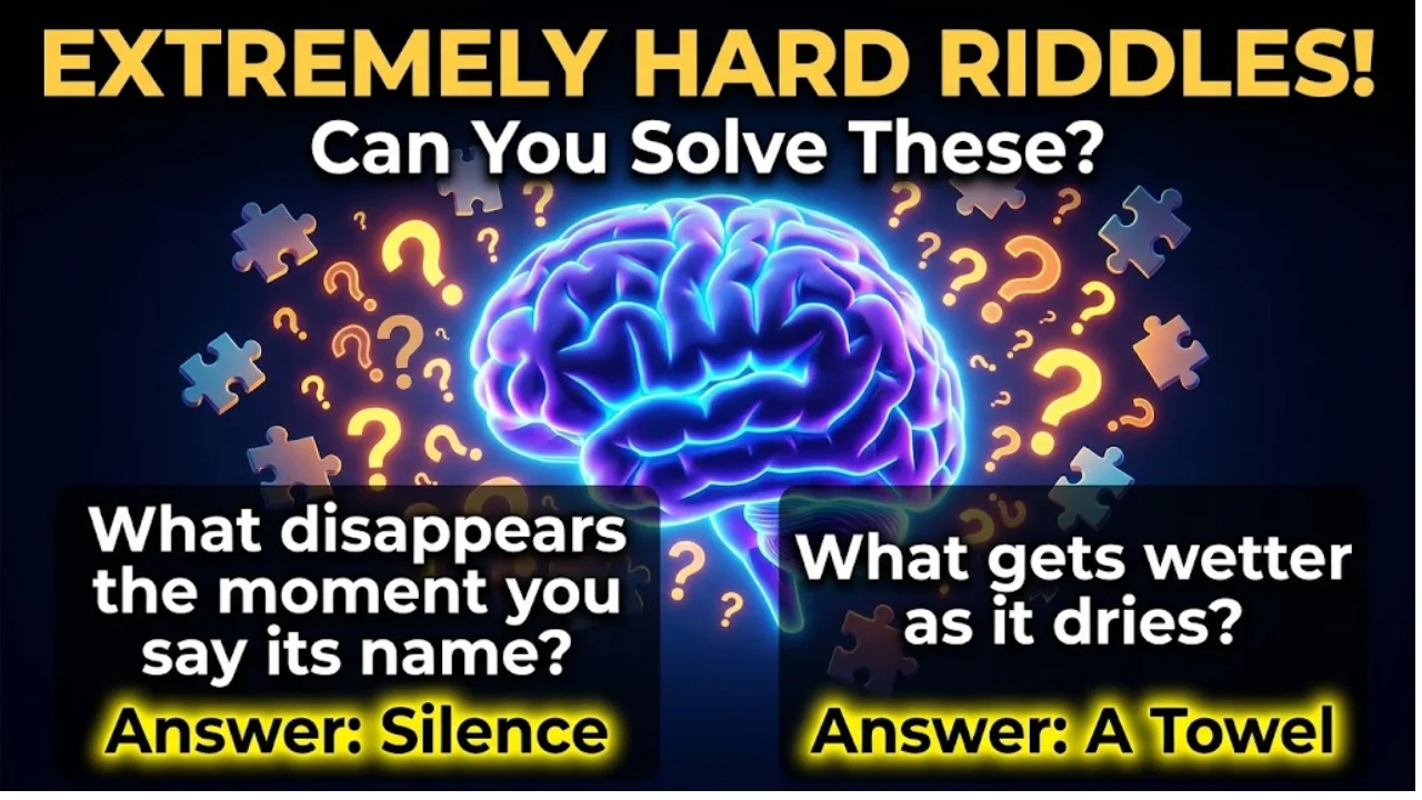 210+ Extremely Hard Riddles With Answers That Will Seriously Challenge Your Brain 🧠🔥