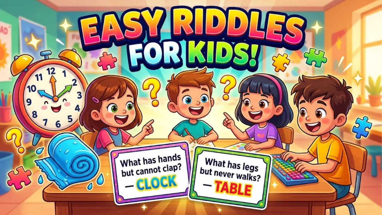 310+ Fun & Easy Kid Riddles With Answers to Challenge Young Minds in 2026
