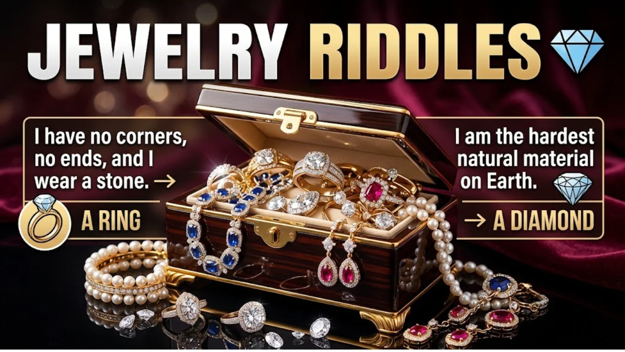 120+ Incredible Riddle's Jewelry Riddles With Answers for a Fun Brain Challenge in 2026 💎✨