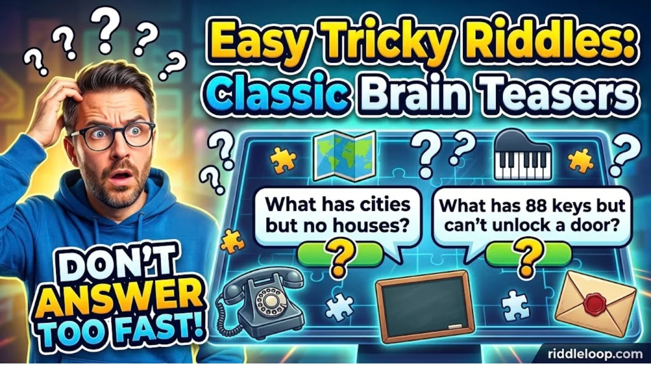 220+ Insanely Tricky Riddles for Adults With Answers That Will Leave You Completely Stumped in 2026 🧩🤯