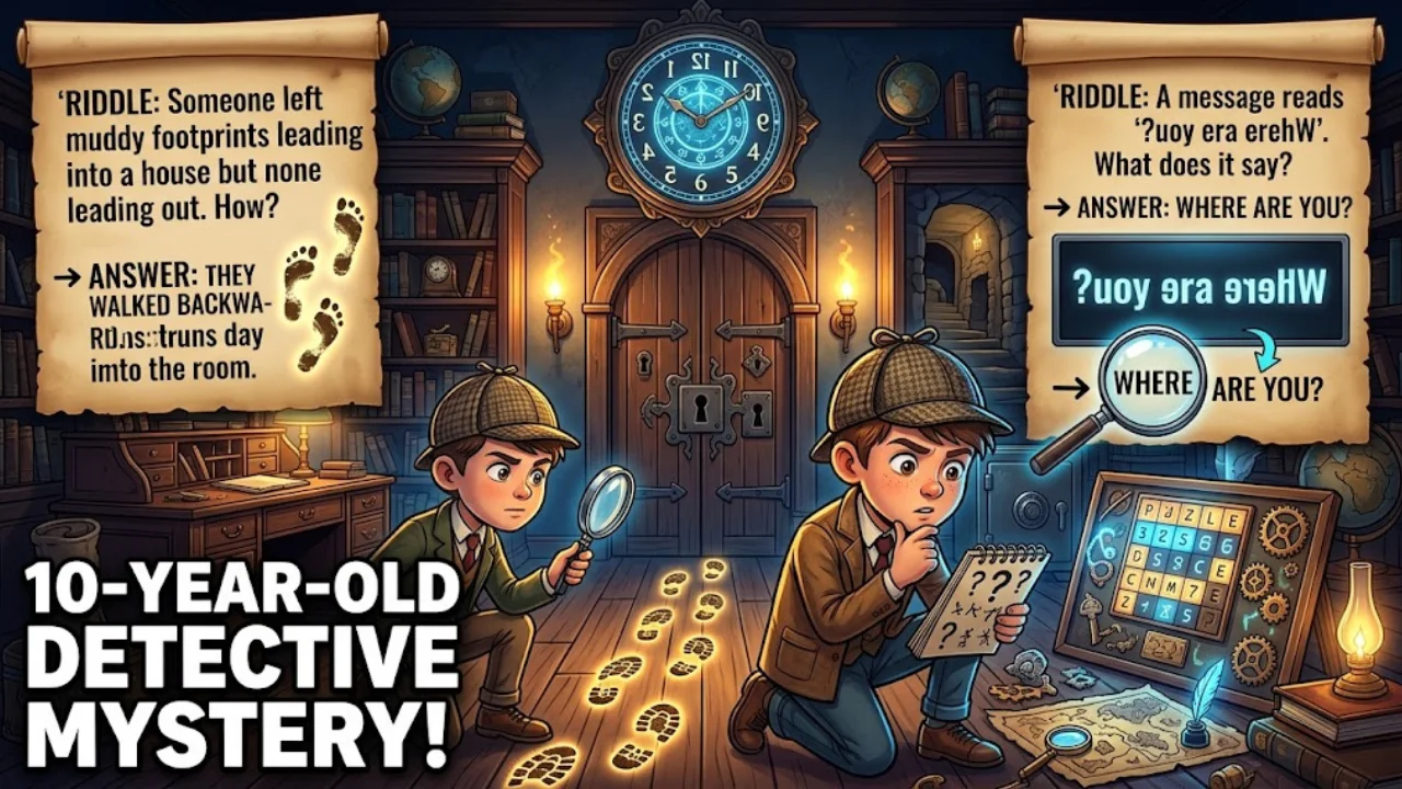 180+ Mind-Blowing Riddles for 10-Year-Olds With Answers to Challenge Young Minds in 2026 🧠🎯