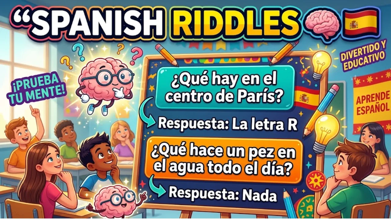 60+ Mind-Blowing Riddles in Spanish With Answers to Seriously Test Your Brain in 2026 🇪🇸🧩