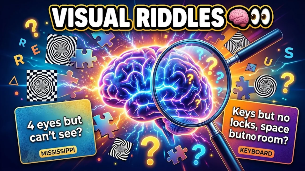 20+ Mind-Blowing Visual Riddles With Answers That Will Seriously Challenge Your Brain in 2026 🧠👀
