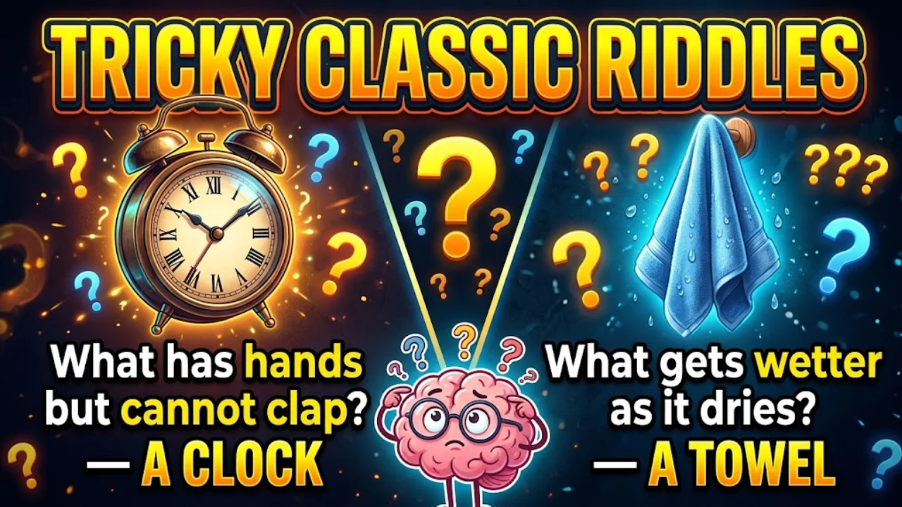 Gpod Ridel's 170+ Tricky Classic Riddles With Answers That Will Keep You.